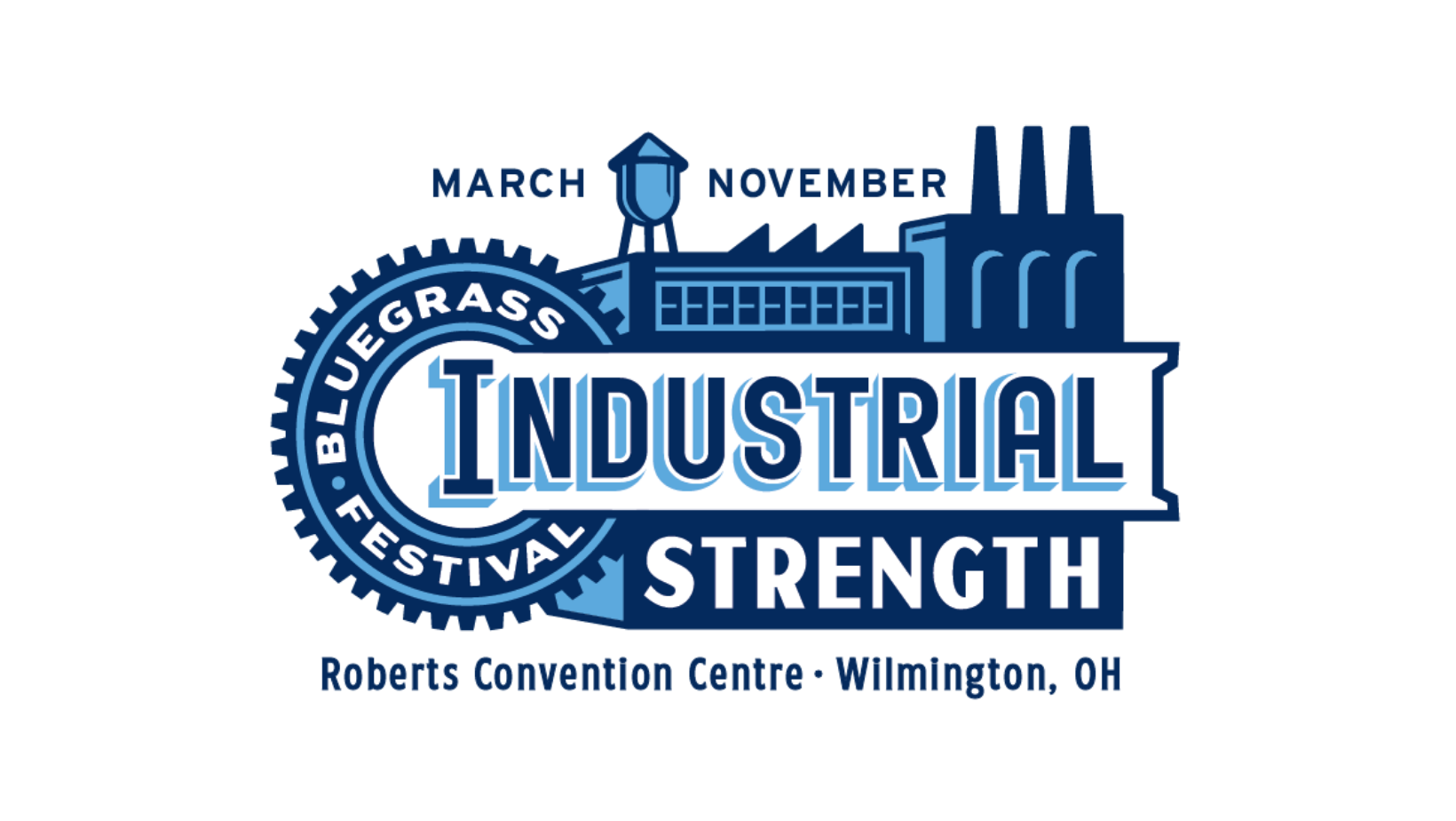 Industrial strength Roberts convention Centre logo